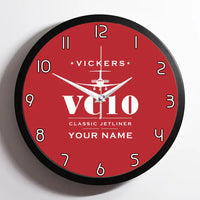 Thumbnail for Vickers VC10 - Heritage + Name - Framed - Red