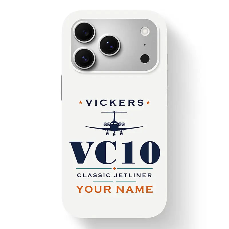 Vickers VC10 - Heritage + Name - MagSafe iPhone 17 Pro - White