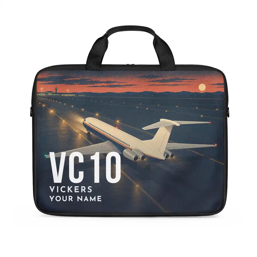 Vickers VC10 - Laptop Bag + Name
