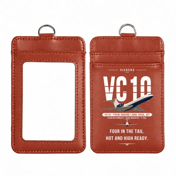 Vickers VC10 - Original - ID Card Holder - Light Brown