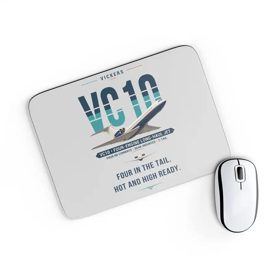 Vickers VC10 - Original - Mouse Pad - Light Gray