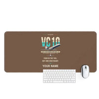 Thumbnail for Vickers VC10 - Original + Name - Desk Mat - Brown