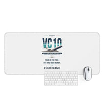 Thumbnail for Vickers VC10 - Original + Name - Desk Mat - White