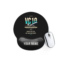 Thumbnail for Vickers VC10 - Original + Name - Ergonomic Mouse Pad - Black