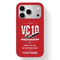 Thumbnail for Vickers VC10 - Original + Name - MagSafe iPhone 17 Pro - Red