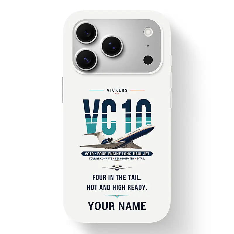 Vickers VC10 - Original + Name - MagSafe iPhone 17 Pro - White