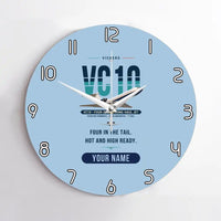 Thumbnail for Vickers VC10 - Original + Name - No Frame - Light Blue