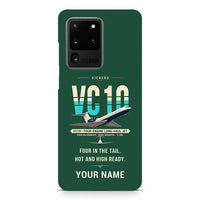 Thumbnail for Vickers VC10 - Original + Name - Samsung Case - Dark Green