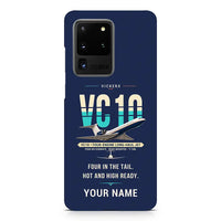 Thumbnail for Vickers VC10 - Original + Name - Samsung Case - Navy Blue