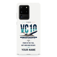 Thumbnail for Vickers VC10 - Original + Name - Samsung Case - White