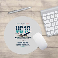 Thumbnail for Vickers VC10 - Original - Round Mouse Pad - Light Gray