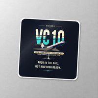 Thumbnail for Vickers VC10 - Original - Square Sticker - Close-up