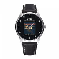 Thumbnail for Vickers VC10 - Poster - Leather Strap - Black Leather Strap