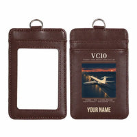 Thumbnail for Vickers VC10 - Poster - ID Card Holder - Dark Brown + Name