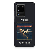 Thumbnail for Vickers VC10 - Poster + Name - Samsung Case - Black