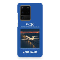 Thumbnail for Vickers VC10 - Poster + Name - Samsung Case - Blue