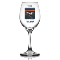 Thumbnail for Vickers VC10 - Poster + Name - Wine Glass