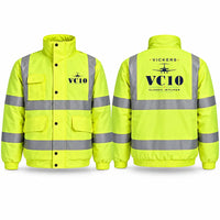Thumbnail for Vickers VC10 Reflective Winter Jackets - Heritage - Fluorescent Yellow