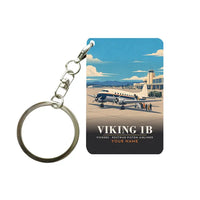 Thumbnail for Vickers Viking 1B - 3D + Name - Key Chain - Full Print