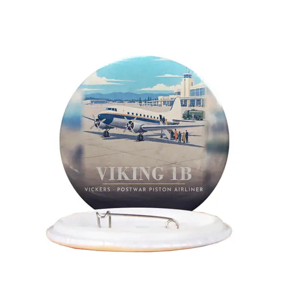 Vickers Viking 1B - 3D - Pin - Full Print
