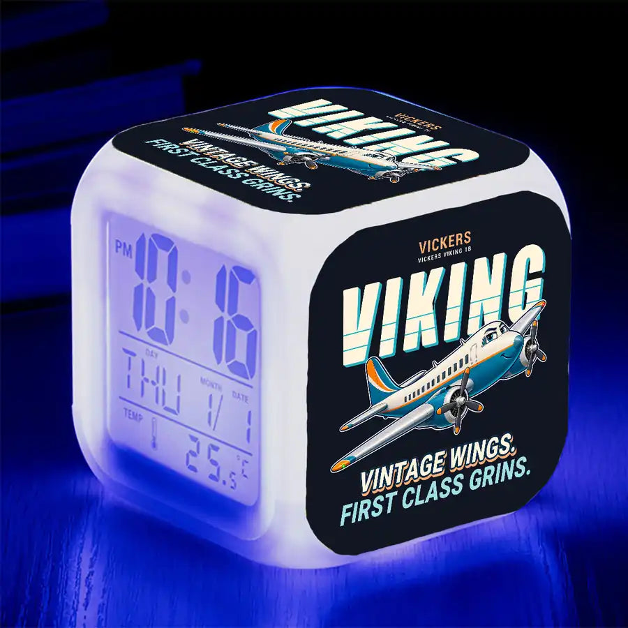 Vickers Viking 1B - Cartoon - Alarm Clock