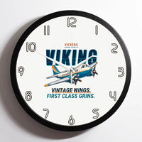 Thumbnail for Vickers Viking 1B - Cartoon - Framed - White