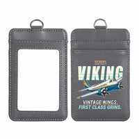 Thumbnail for Vickers Viking 1B - Cartoon - ID Card Holder - Gray