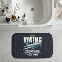 Thumbnail for Vickers Viking 1B - Cartoon + Name - Bath Mat