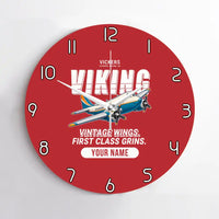 Thumbnail for Vickers Viking 1B - Cartoon + Name - No Frame - Red