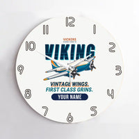 Thumbnail for Vickers Viking 1B - Cartoon + Name - No Frame - White