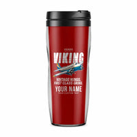 Thumbnail for Vickers Viking 1B - Cartoon + Name - Plastic (No Holder) - Red