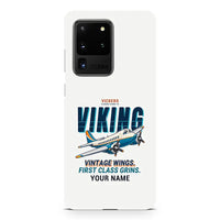 Thumbnail for Vickers Viking 1B - Cartoon + Name - Samsung Case - White