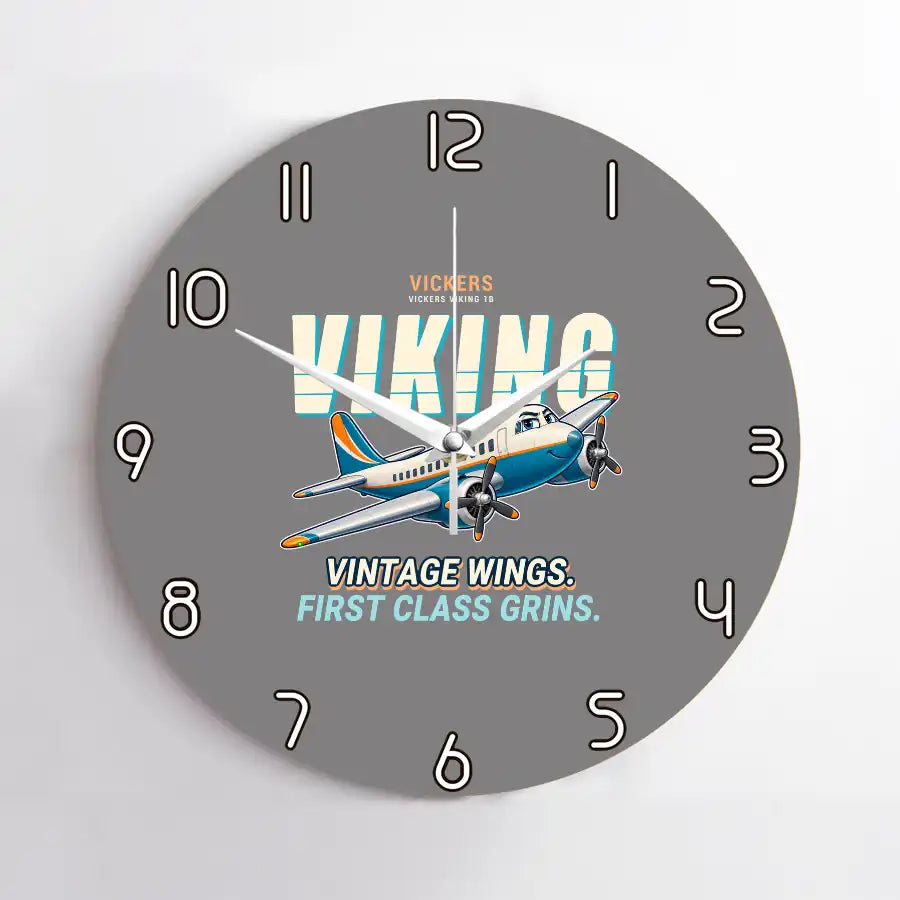 Vickers Viking 1B - Cartoon - No Frame - Gray