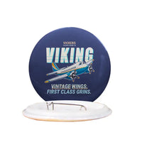 Thumbnail for Vickers Viking 1B - Cartoon - Pin - Navy Blue