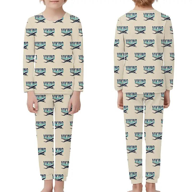 Vickers Viking 1B - Children Pajamas - Original Pattern - Beige