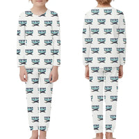 Thumbnail for Vickers Viking 1B - Children Pajamas - Original Pattern - White