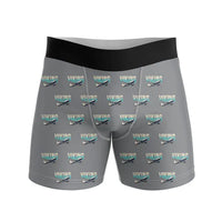Thumbnail for Vickers Viking 1B - Men Boxers - Original Pattern - Gray