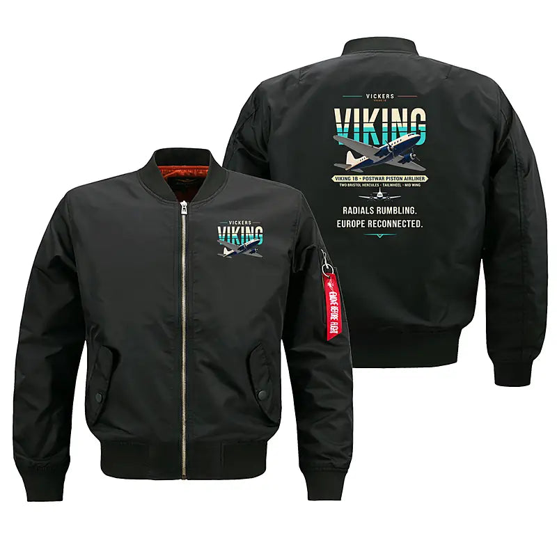 Vickers Viking 1B - Original - Bomber Jacket - Black