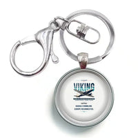 Thumbnail for Vickers Viking 1B - Original - Circle Key Chain - White