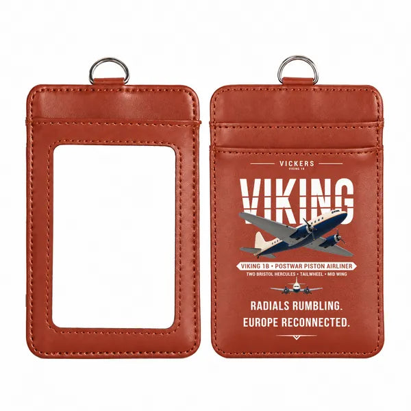Vickers Viking 1B - Original - ID Card Holder - Light Brown