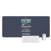 Thumbnail for Vickers Viking 1B - Original + Name - Desk Mat - Navy Blue