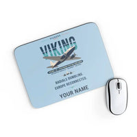 Thumbnail for Vickers Viking 1B - Original + Name - Mouse Pad - Light Blue