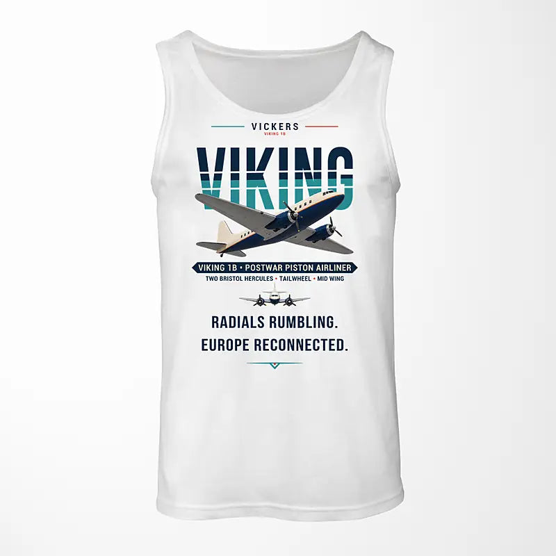 Vickers Viking 1B - Original - Tank Top - White