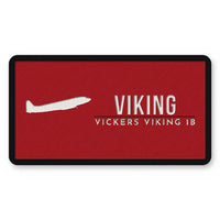 Thumbnail for Vickers Viking 1B Patches - Rectangle - Red White