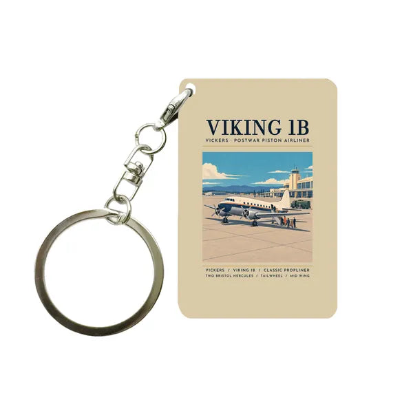 Vickers Viking 1B - Poster - Key Chain - Beige