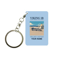 Thumbnail for Vickers Viking 1B - Poster + Name - Key Chain - Light Blue