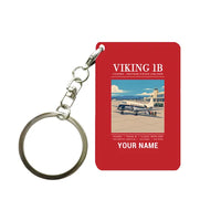 Thumbnail for Vickers Viking 1B - Poster + Name - Key Chain - Red