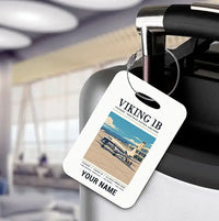 Thumbnail for Vickers Viking 1B - Poster + Name - Luggage Tag - White