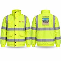Thumbnail for Vickers Viking 1B Reflective Winter Jackets - Poster - Fluorescent Yellow