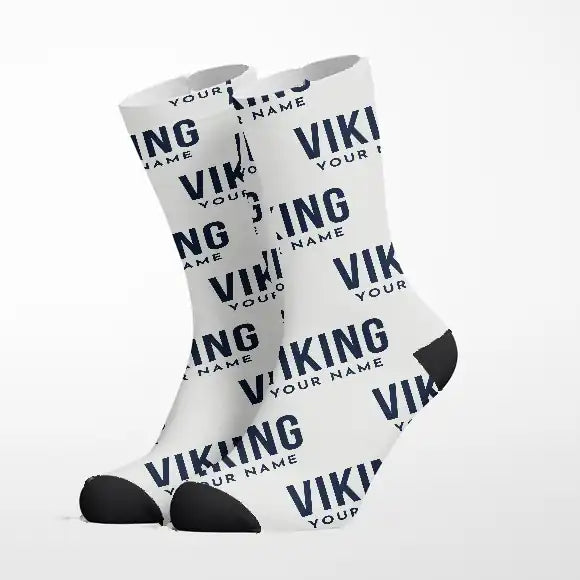 Vickers Viking 1B - Socks - White + Name
